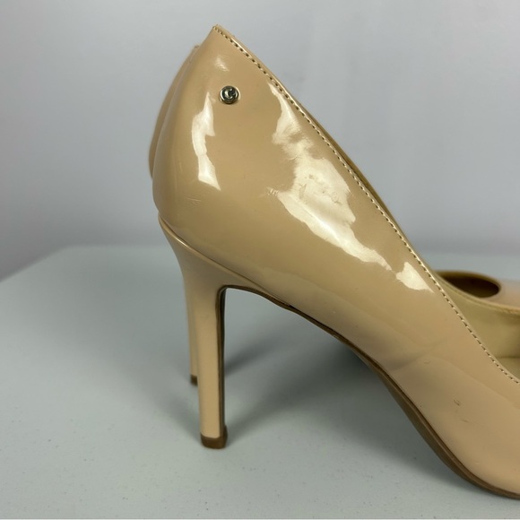 Circus by Sam Edelman Nude Patent Leather Heels Size 9 - Picture 4 of 11